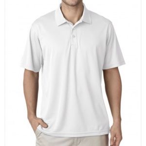 White men's collared shirt